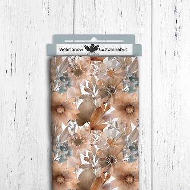 Vintage Watercolor Autumn Floral